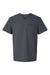 Jaanuu M10001 Unisex Holmes Everyday 1 Pocket V-Neck Scrub Top Carbon Grey Flat Front