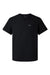 Jaanuu M10002 Unisex Platt 3 Pocket V-Neck Scrub Top Black Flat Front