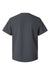 Jaanuu M10002 Unisex Platt 3 Pocket V-Neck Scrub Top Carbon Grey Flat Back