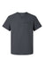 Jaanuu M10002 Unisex Platt 3 Pocket V-Neck Scrub Top Carbon Grey Flat Front