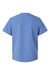 Jaanuu M10002 Unisex Platt 3 Pocket V-Neck Scrub Top Ceil Blue Flat Back