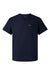 Jaanuu M10002 Unisex Platt 3 Pocket V-Neck Scrub Top Midnight Navy Blue Flat Front