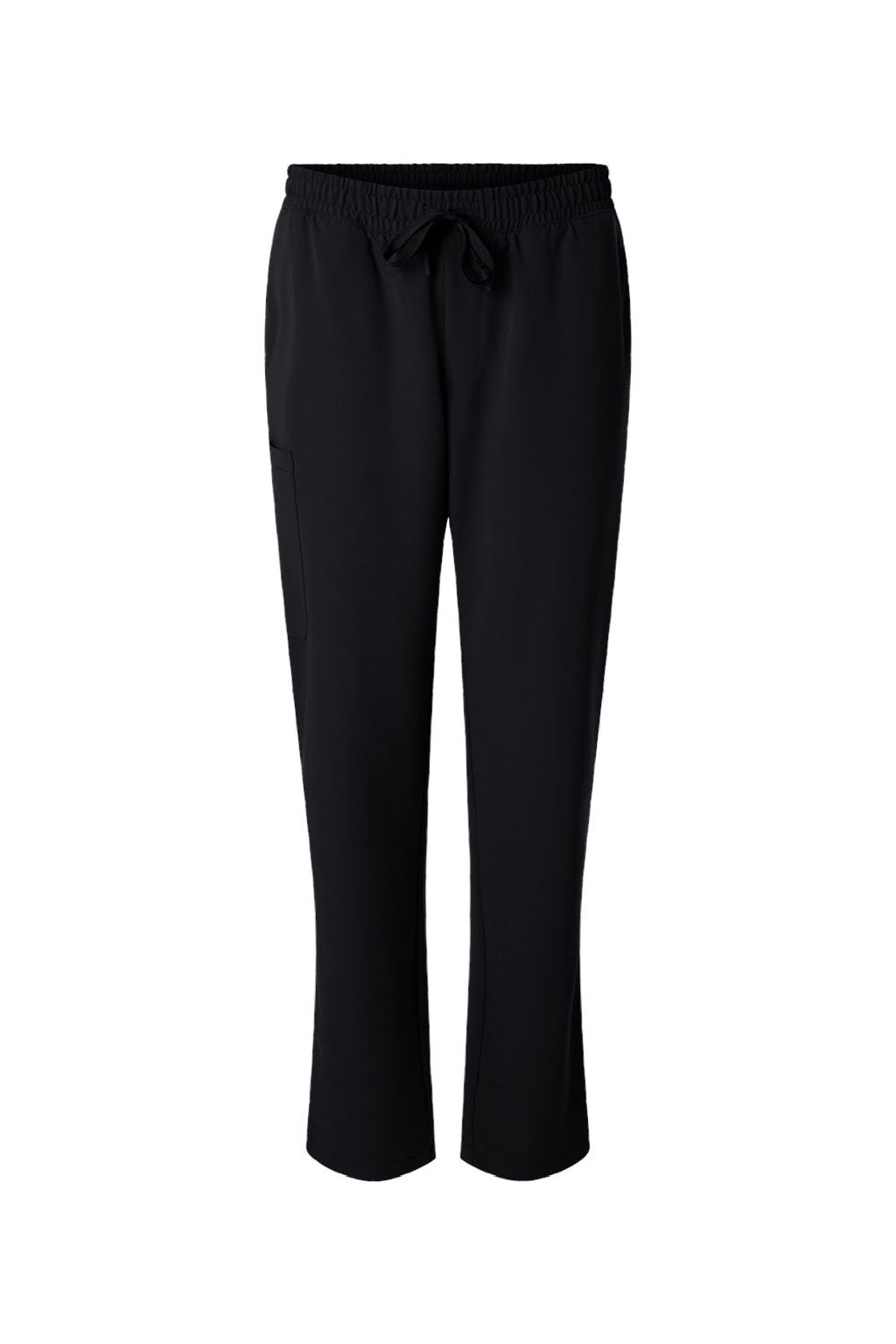 Jaanuu M20001 Unisex Rhodes Everyday Straight Leg Scrub Pants Black Flat Front