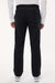 Jaanuu M20001 Unisex Rhodes Everyday Straight Leg Scrub Pants Black Model Back