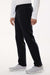 Jaanuu M20001 Unisex Rhodes Everyday Straight Leg Scrub Pants Black Model Side