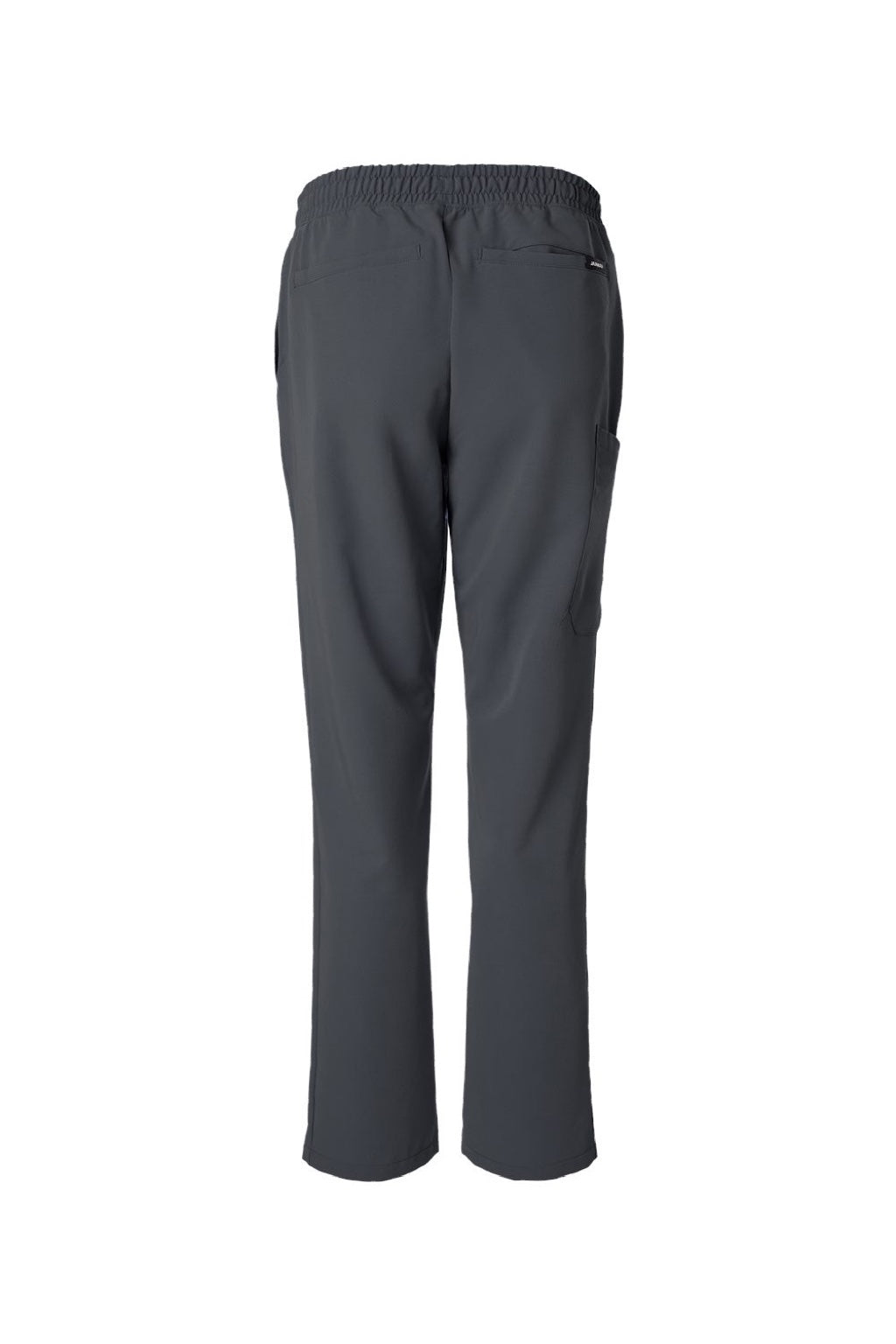 Jaanuu M20001 Unisex Rhodes Everyday Straight Leg Scrub Pants Carbon Grey Flat Back