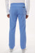 Jaanuu M20001 Unisex Rhodes Everyday Straight Leg Scrub Pants Ceil Blue Model Back