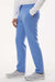 Jaanuu M20001 Unisex Rhodes Everyday Straight Leg Scrub Pants Ceil Blue Model Side