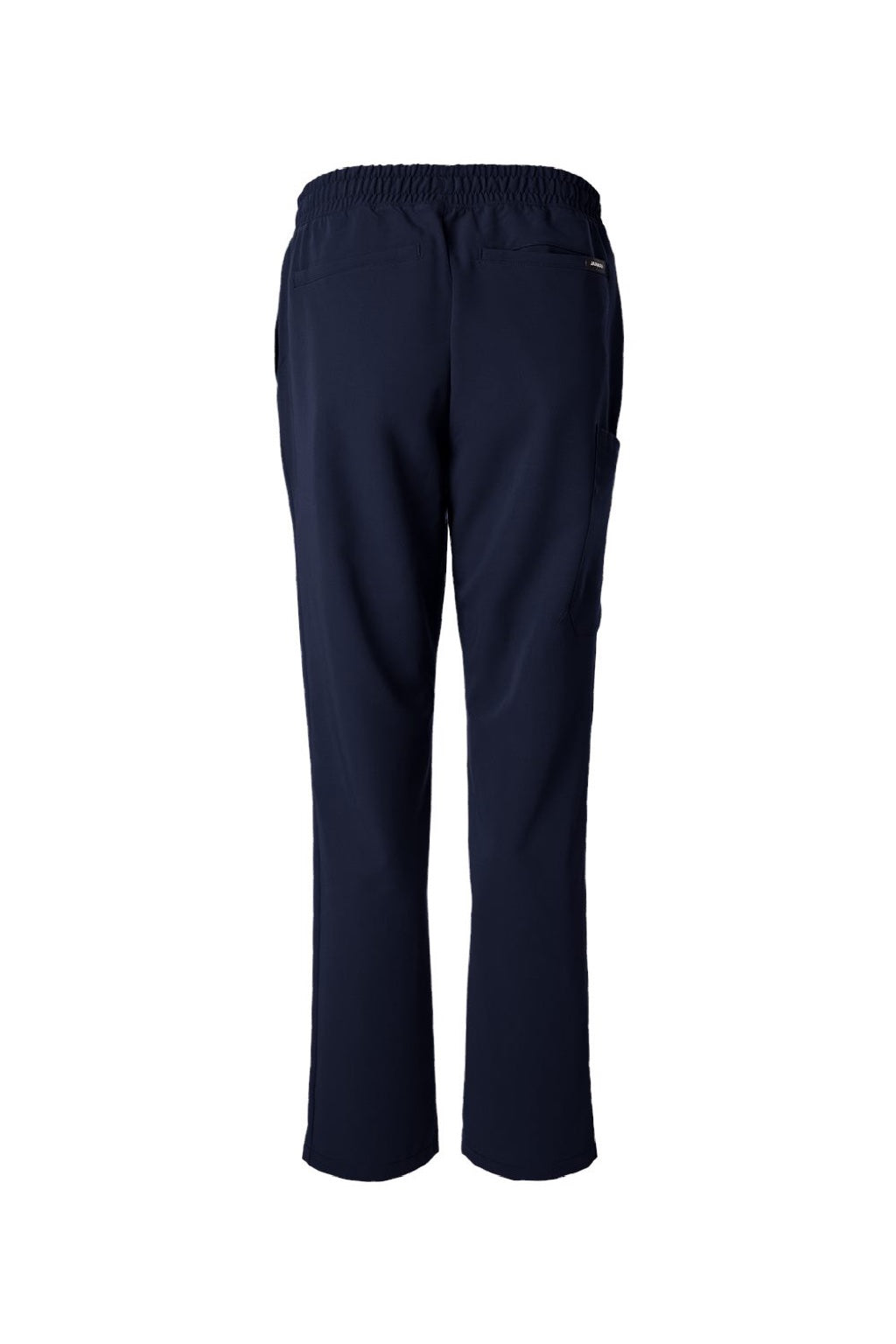 Jaanuu M20001 Unisex Rhodes Everyday Straight Leg Scrub Pants Midnight Navy Blue Flat Back