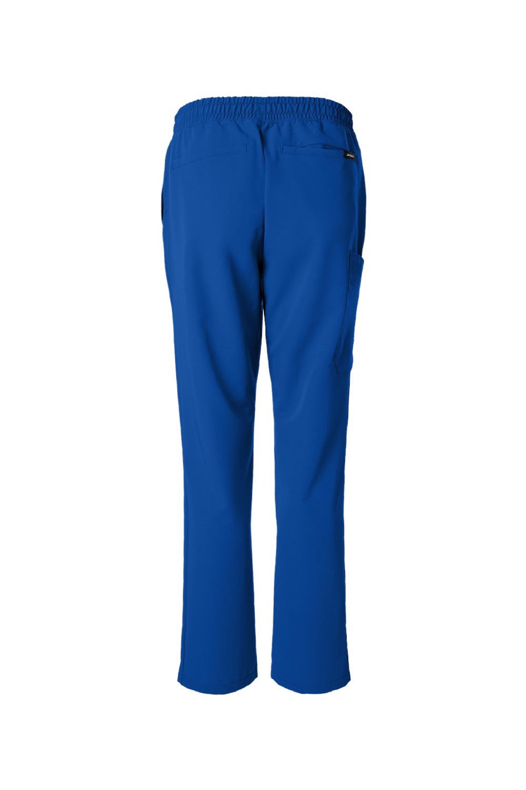 Jaanuu M20001 Unisex Rhodes Everyday Straight Leg Scrub Pants Royal Blue Flat Back
