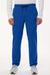Jaanuu M20001 Unisex Rhodes Everyday Straight Leg Scrub Pants Royal Blue Model Front