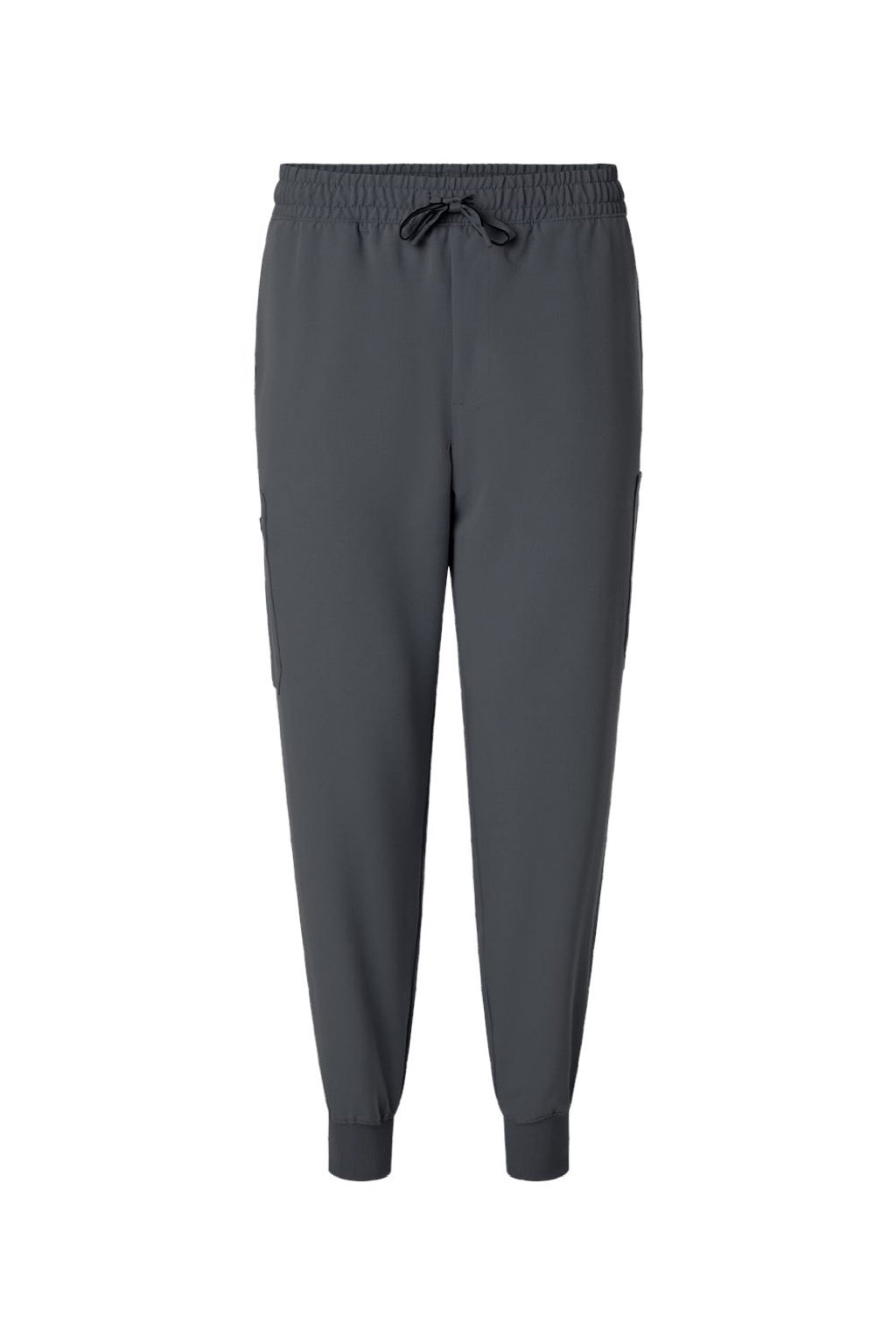Jaanuu M20002 Unisex Osmo 8 Pocket Scrub Jogger Pants Carbon Grey Flat Front