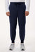 Jaanuu M20002 Unisex Osmo 8 Pocket Scrub Jogger Pants Midnight Navy Blue Model Front