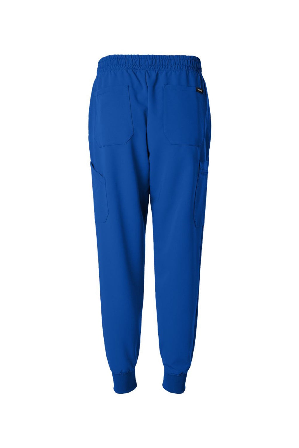 Jaanuu M20002 Unisex Osmo 8 Pocket Scrub Jogger Pants Royal Blue Flat Back