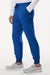 Jaanuu M20002 Unisex Osmo 8 Pocket Scrub Jogger Pants Royal Blue Model Side