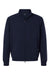Jaanuu M60001 Unisex Wolfe Everyday 6 Pocket Full Zip Scrub Jacket Midnight Navy Blue Flat Front