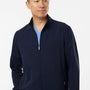 Jaanuu Mens Wolfe Everyday 6 Pocket Moisture Wicking Full Zip Scrub Jacket - Midnight Navy Blue - New