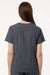 Jaanuu W10001 Unisex Rhena Essential 1 Pocket V-Neck Scrub Top Carbon Grey Model Back