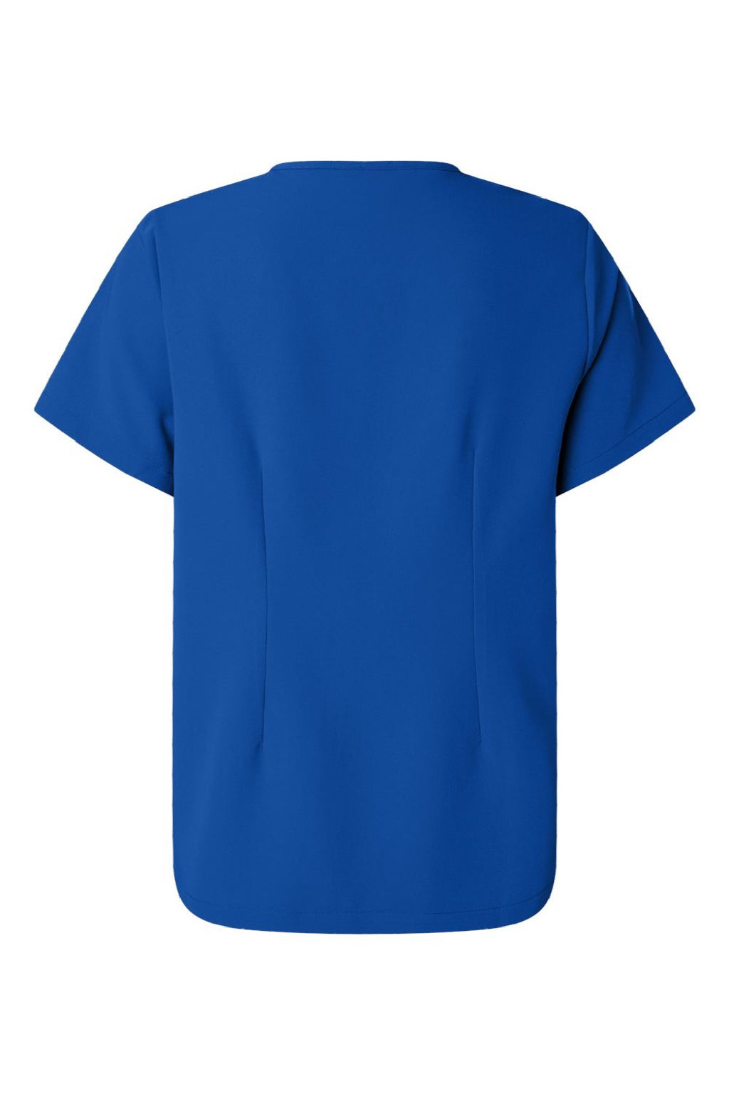 Jaanuu W10001 Unisex Rhena Essential 1 Pocket V-Neck Scrub Top Royal Blue Flat Back