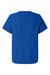 Jaanuu W10001 Unisex Rhena Essential 1 Pocket V-Neck Scrub Top Royal Blue Flat Back