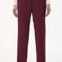 Jaanuu Womens Xenos Essential Knit Waist Moisture Wicking Scrub Pants w/ Pockets - Burgundy - New