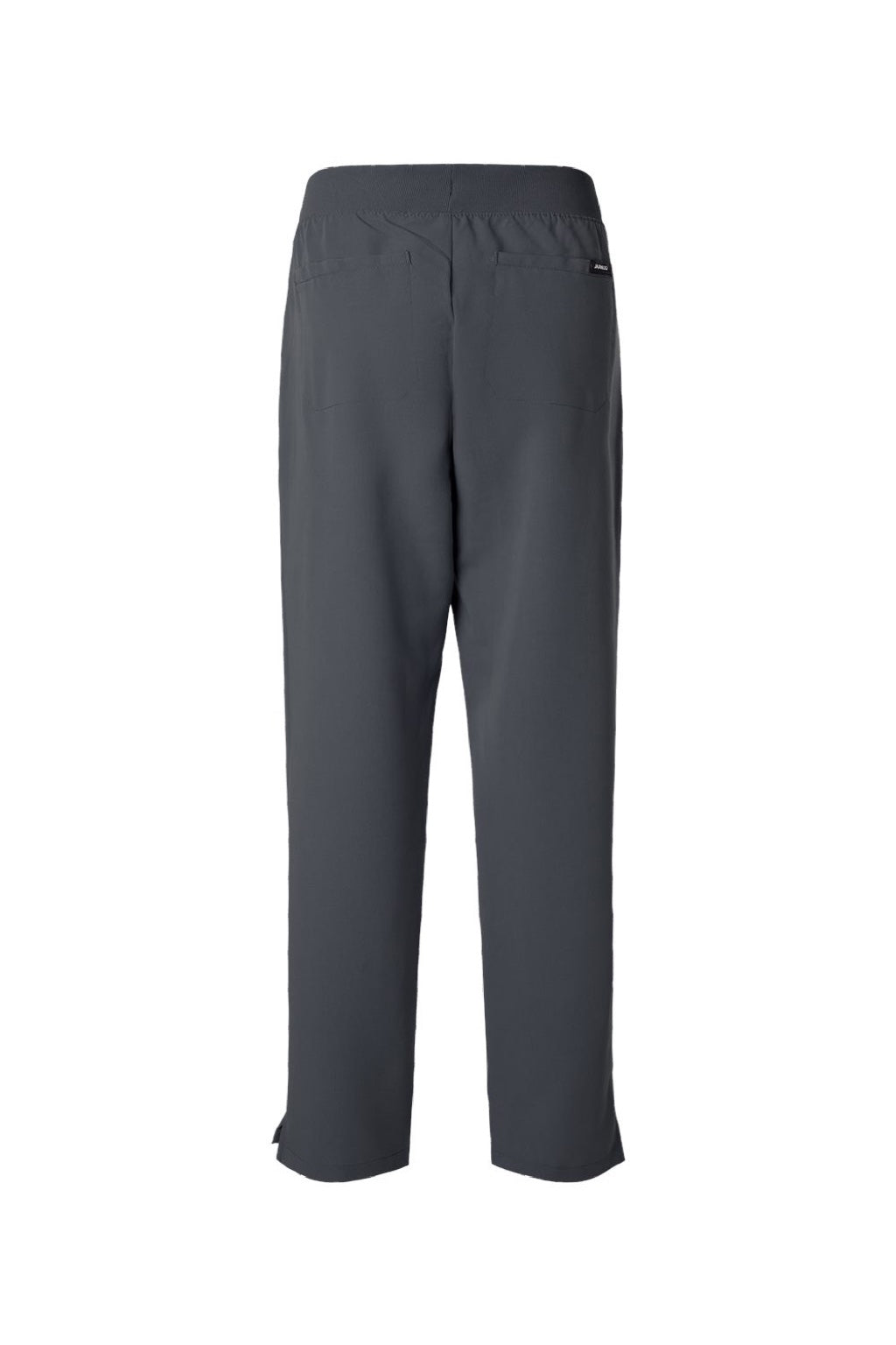 Jaanuu W20001/W2001P Unisex Xenos Essential Knit Waist Scrub Pants Carbon Grey Flat Back
