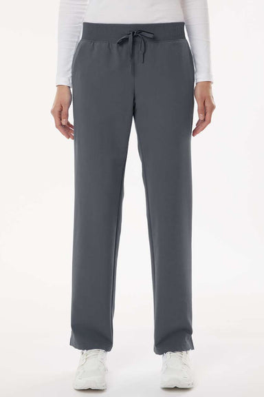 Jaanuu W20001/W2001P Unisex Xenos Essential Knit Waist Scrub Pants Carbon Grey Model Front