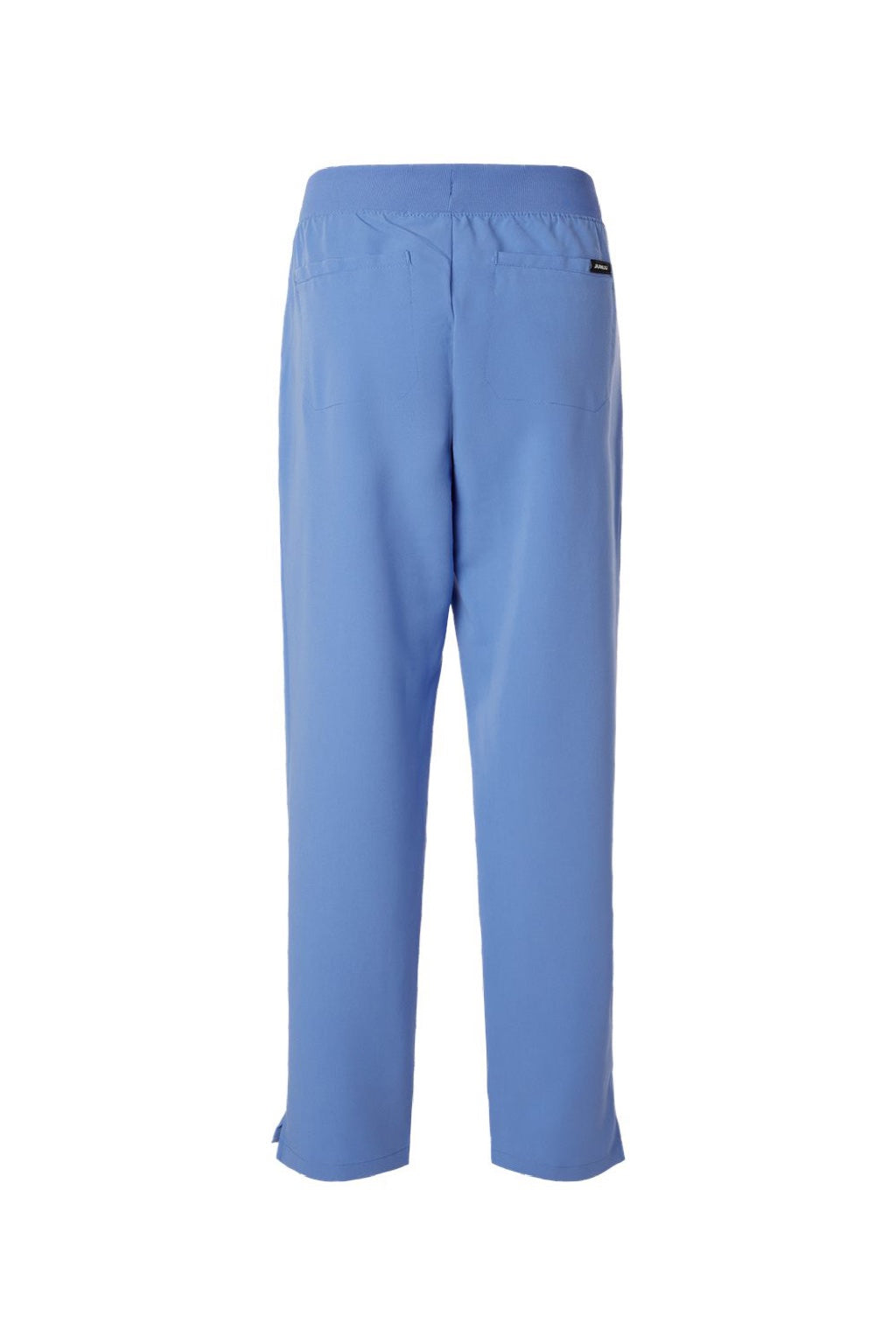 Jaanuu W20001/W2001P Unisex Xenos Essential Knit Waist Scrub Pants Ceil Blue Flat Back