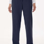 Jaanuu Womens Xenos Essential Knit Waist Moisture Wicking Scrub Pants w/ Pockets - Midnight Navy Blue - New