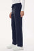 Jaanuu W20001/W2001P Unisex Xenos Essential Knit Waist Scrub Pants Midnight Navy Blue Model Side