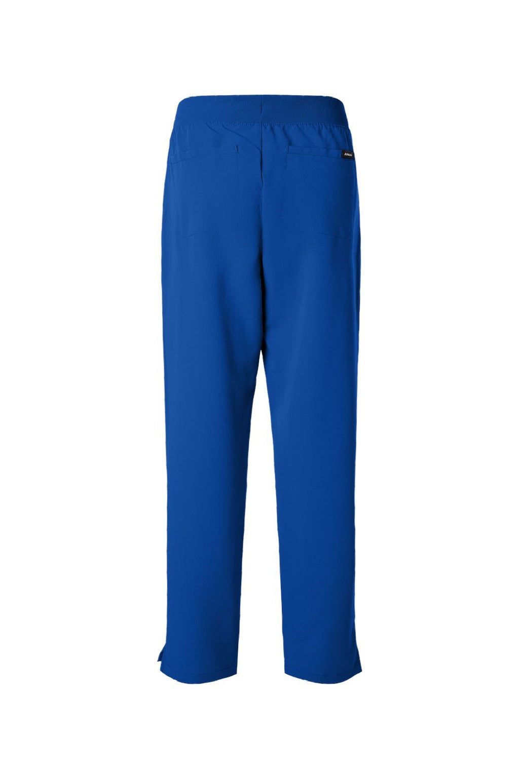 Jaanuu W20001/W2001P Unisex Xenos Essential Knit Waist Scrub Pants Royal Blue Flat Back