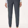 Jaanuu Womens Silex Knit Waist Moisture Wicking Scrub Jogger Pants w/ Pockets - Carbon Grey - New
