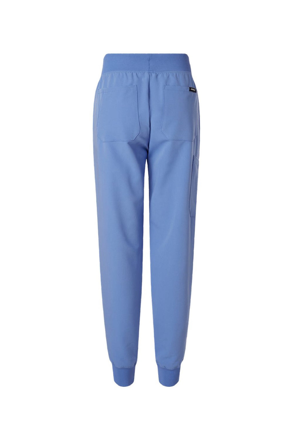 Jaanuu W20003/W2003P Unisex Silex Knit Waist Scrub Jogger Pants Ceil Blue Flat Back