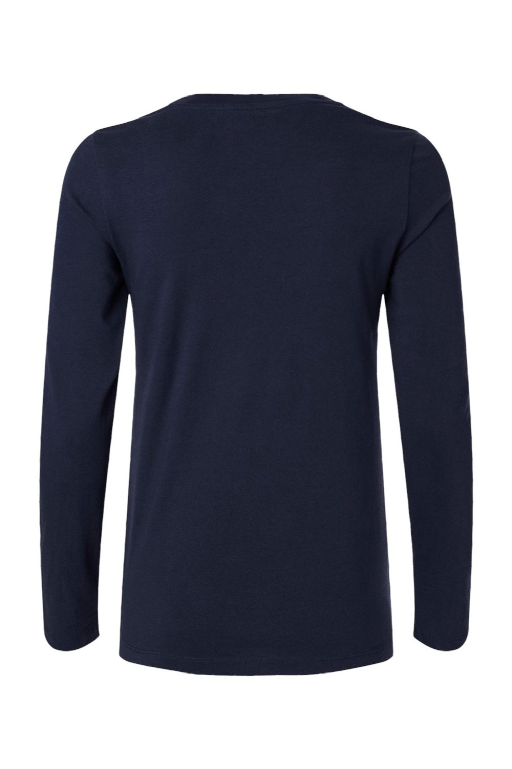 Jaanuu W30002U Womens RegenX Underscrub Long Sleeve Crewneck T-Shirt Midnight Navy Blue Flat Back
