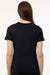 Jaanuu W30003 Unisex Cesi Ultrasoft V-Neck Scrub Top Black Model Back
