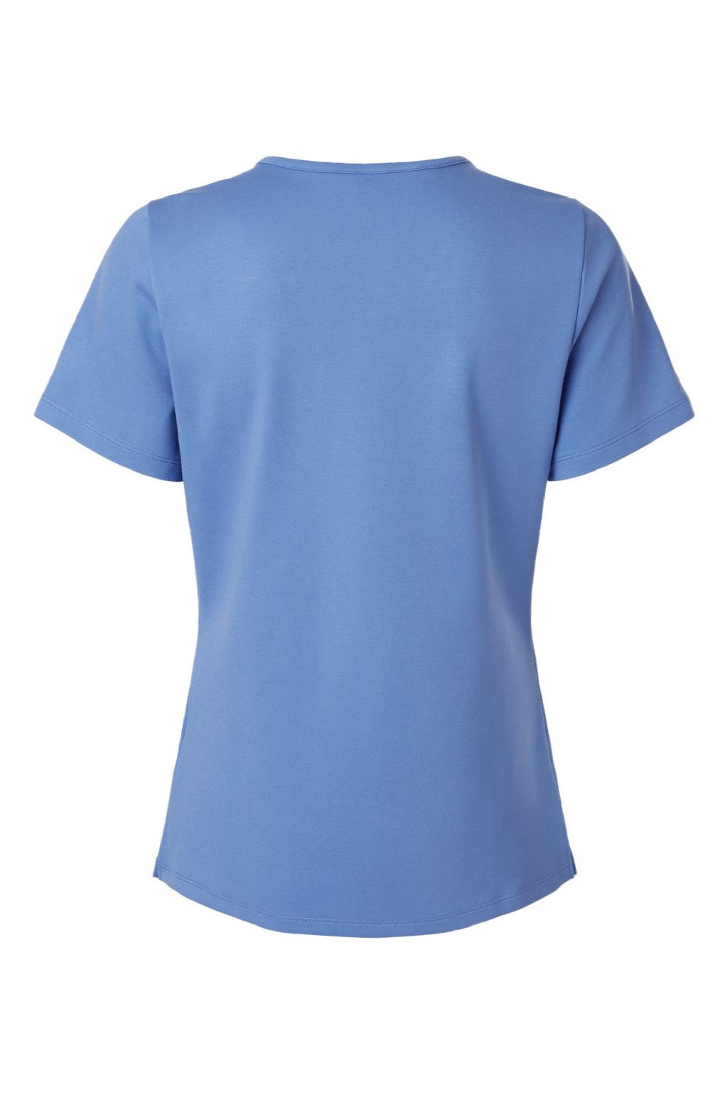Jaanuu W30003 Unisex Cesi Ultrasoft V-Neck Scrub Top Ceil Blue Flat Back