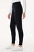Jaanuu W40001/W40001P Unisex Rubi Ultrasoft Scrub Jogger Pants Black Model Side