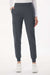 Jaanuu W40001/W40001P Unisex Rubi Ultrasoft Scrub Jogger Pants Carbon Grey Model Front