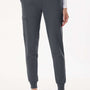 Jaanuu Womens Rubi Ultrasoft Moisture Wicking Scrub Jogger Pants w/ Pockets - Carbon Grey - New