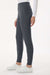 Jaanuu W40001/W40001P Unisex Rubi Ultrasoft Scrub Jogger Pants Carbon Grey Model Side