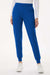 Jaanuu W40001/W40001P Unisex Rubi Ultrasoft Scrub Jogger Pants Royal Blue Model Front