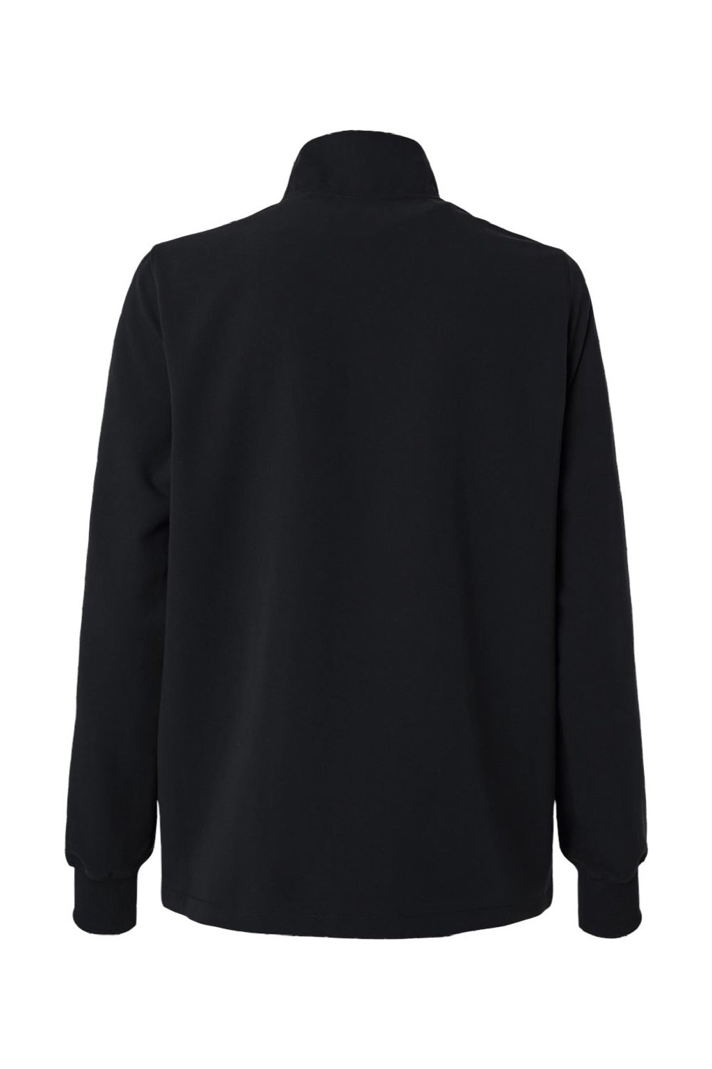 Jaanuu W60001 Unisex Ceri Essential 6 Pocket Full Zip Scrub Jacket Black Flat Back
