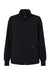 Jaanuu W60001 Unisex Ceri Essential 6 Pocket Full Zip Scrub Jacket Black Flat Front