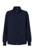 Jaanuu W60001 Unisex Ceri Essential 6 Pocket Full Zip Scrub Jacket Midnight Navy Blue Flat Front