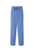 Jaanuu W20001/W2001P Unisex Xenos Essential Knit Waist Scrub Pants Ceil Blue Flat Front