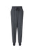 Jaanuu W20003/W2003P Unisex Silex Knit Waist Scrub Jogger Pants Carbon Grey Flat Front