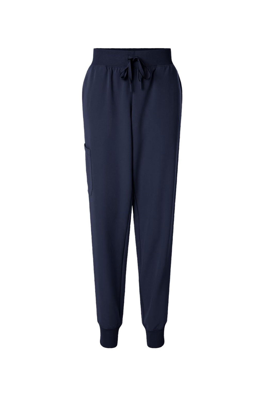 Jaanuu W20003/W2003P Unisex Silex Knit Waist Scrub Jogger Pants Midnight Navy Blue Flat Front