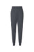 Jaanuu W40001/W40001P Unisex Rubi Ultrasoft Scrub Jogger Pants Carbon Grey Flat Front