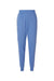 Jaanuu W40001/W40001P Unisex Rubi Ultrasoft Scrub Jogger Pants Ceil Blue Flat Front