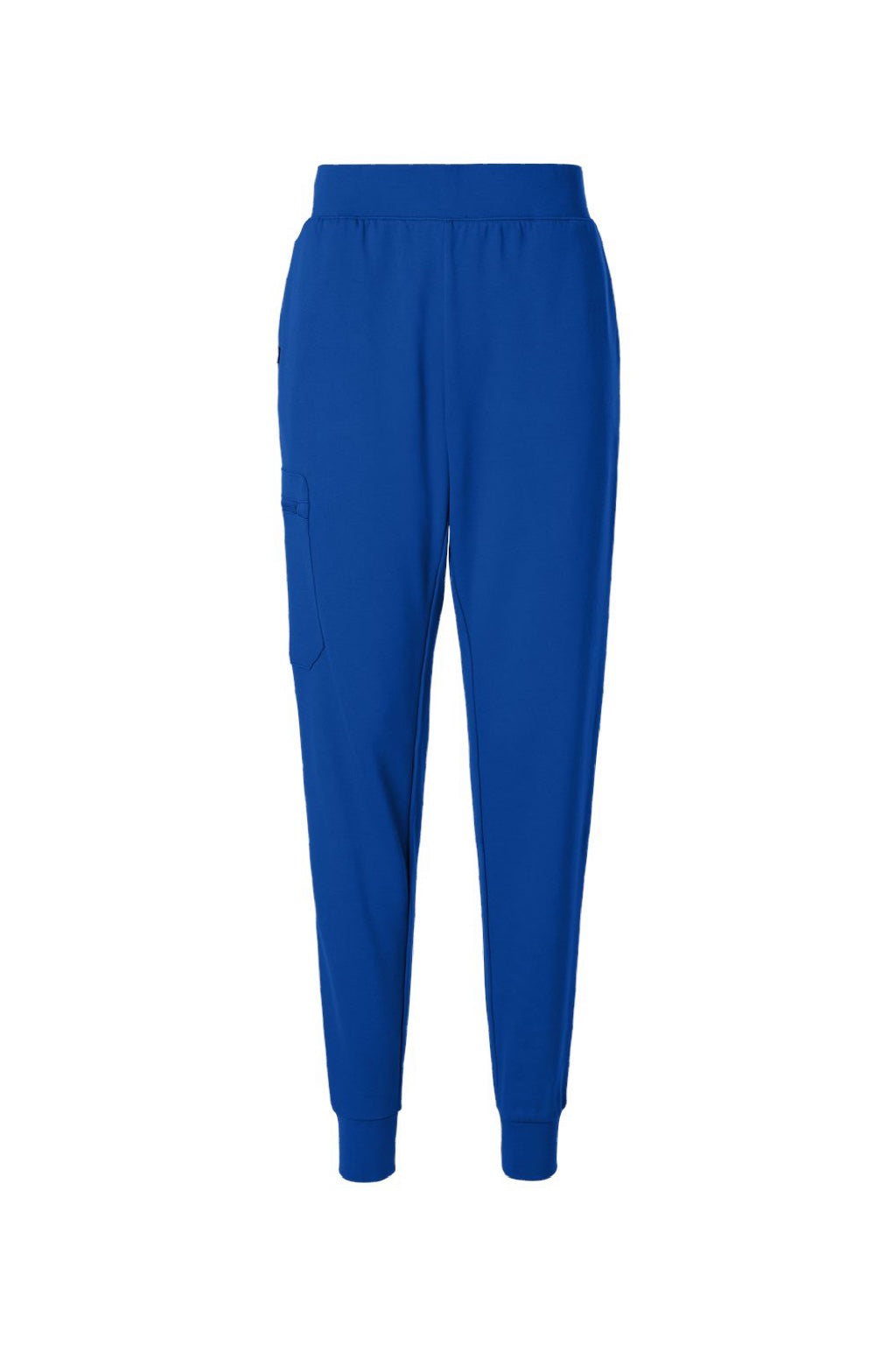Jaanuu W40001/W40001P Unisex Rubi Ultrasoft Scrub Jogger Pants Royal Blue Flat Front